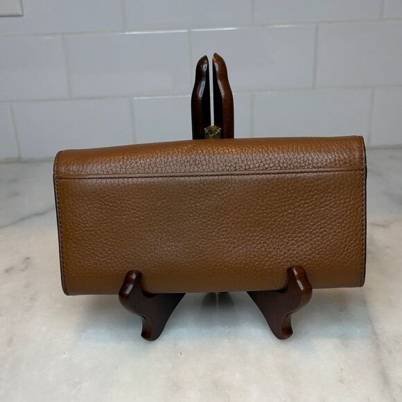 Michael Kors Pebbled Leather Fulton Flap Medallion Wallet - Picture 4 of 16